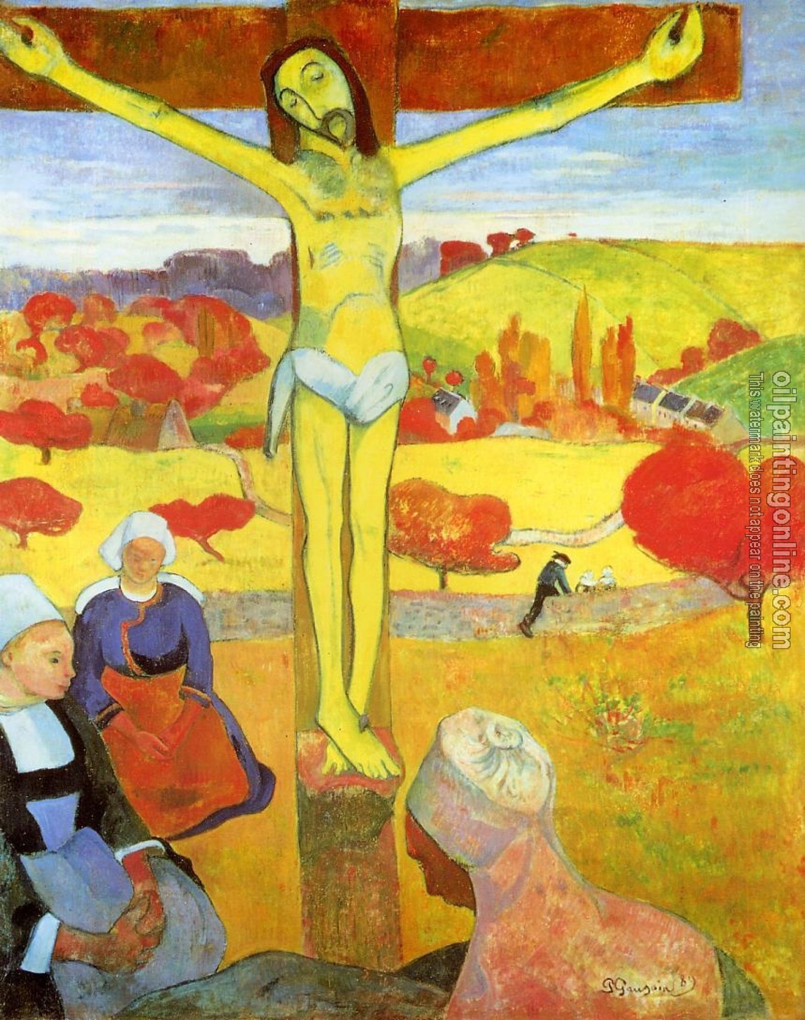 Gauguin, Paul - Yellow Christ